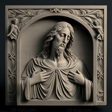 3D model st jesus (STL)